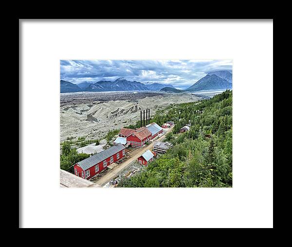 Alaska Framed Print featuring the photograph Kennecott Ruins III by Cheryl Strahl