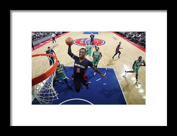Nba Pro Basketball Framed Print featuring the photograph Kentavious Caldwell-pope by Brian Sevald