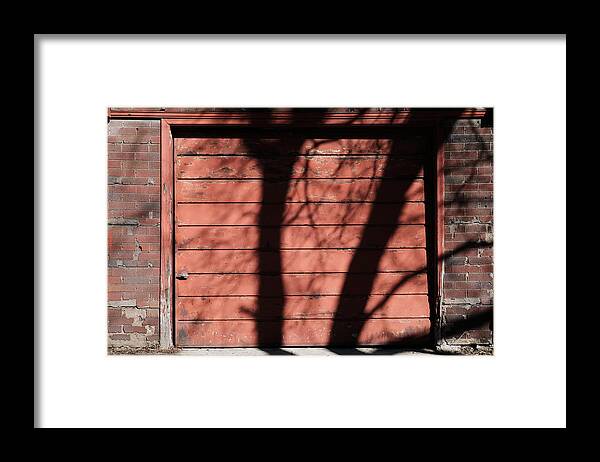 Urban Framed Print featuring the photograph Ketchup Shadows by Kreddible Trout