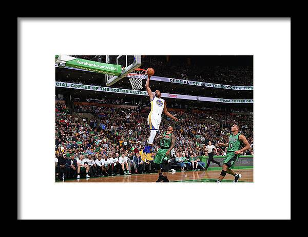 Kevin Durant Framed Print featuring the photograph Kevin Durant by Brian Babineau