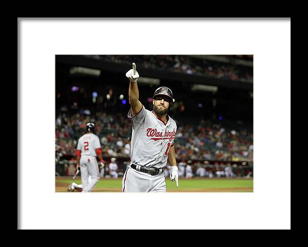 Ninth Inning Framed Print featuring the photograph Kevin Frandsen by Christian Petersen