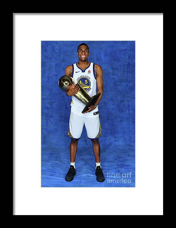 Playoffs Framed Print featuring the photograph Kevon Looney by Jesse D. Garrabrant