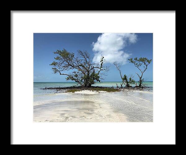 Key West Florida Waters Framed Print featuring the photograph Key West Waters by Ashley Turner