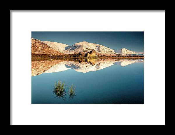 Loch Awe Framed Print featuring the photograph Kilchurn Castle Reflection by Grant Glendinning