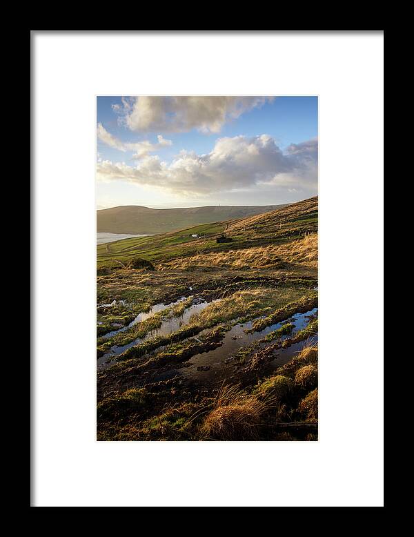 Ballinskelligs Framed Print featuring the photograph Killonecaha Vista by Mark Callanan
