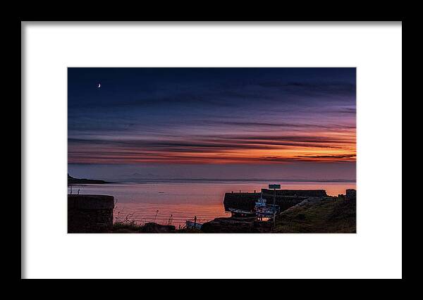 Andbc Framed Print featuring the photograph Kircubbin Evening by Martyn Boyd