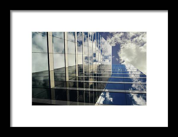 City Framed Print featuring the photograph Kiss The Sky by Laura Fasulo