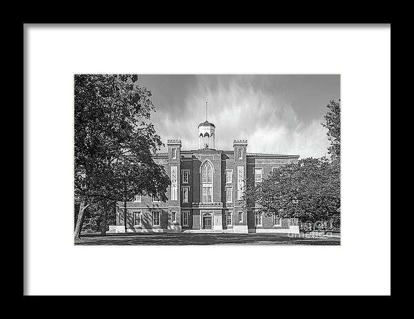 Knox College Framed Print featuring the photograph Knox College Old Main by University Icons