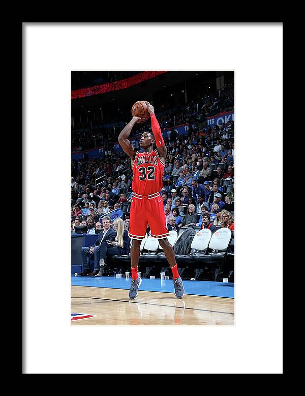 Kris Dunn Framed Print featuring the photograph Kris Dunn by Layne Murdoch