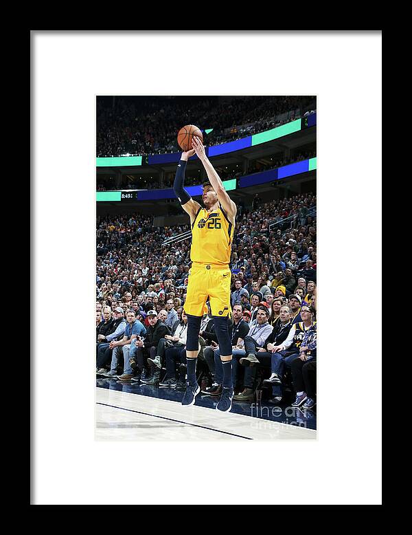 Nba Pro Basketball Framed Print featuring the photograph Kyle Korver by Melissa Majchrzak