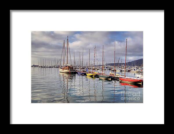 Harbour Framed Print featuring the photograph La Spezia Promenade - Door to Sion - Italy by Paolo Signorini