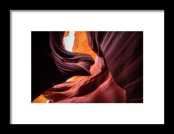 Arizona Framed Print featuring the photograph Lady In The Wind 2020 by Robert Fawcett