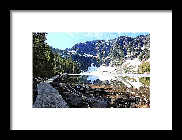 Lake Framed Print featuring the photograph Lake 22 by Sylvia Cook