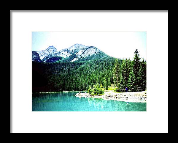 Lake Louise Framed Print featuring the photograph Lake Louise Alberta #1 by Gordon James
