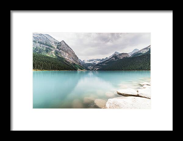  Framed Print featuring the photograph Lake Louise by William Boggs