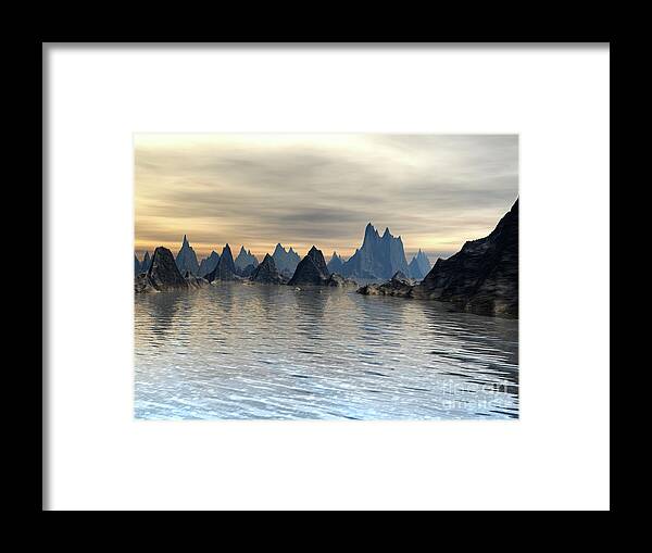Mystery Framed Print featuring the photograph Land of Mountains And Mystery by Phil Perkins