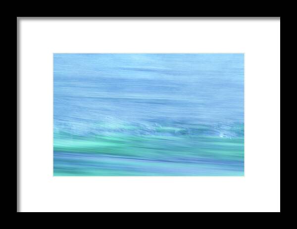 California Framed Print featuring the photograph Landwater Abstractions I by Denise Dethlefsen