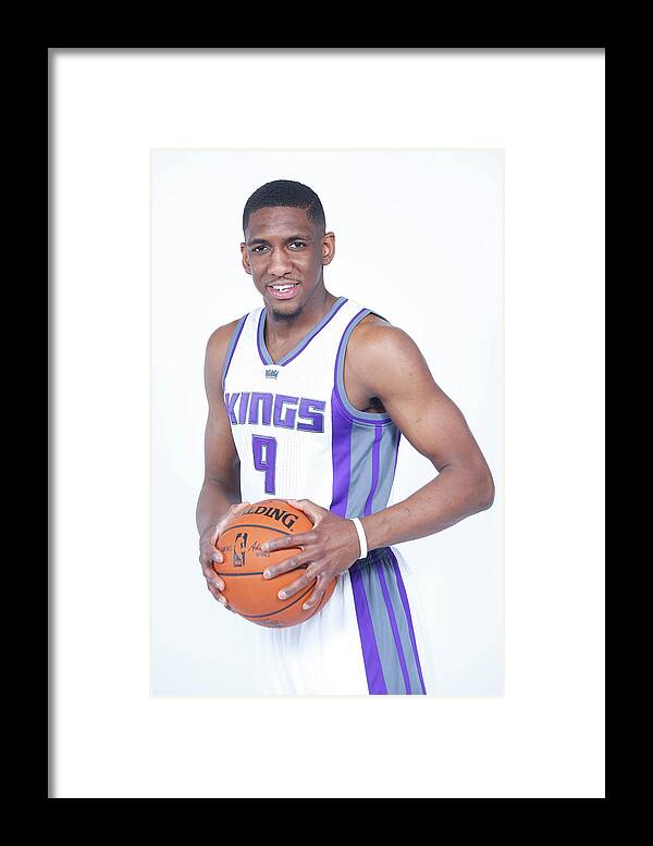 Langston Galloway Framed Print featuring the photograph Langston Galloway by Rocky Widner