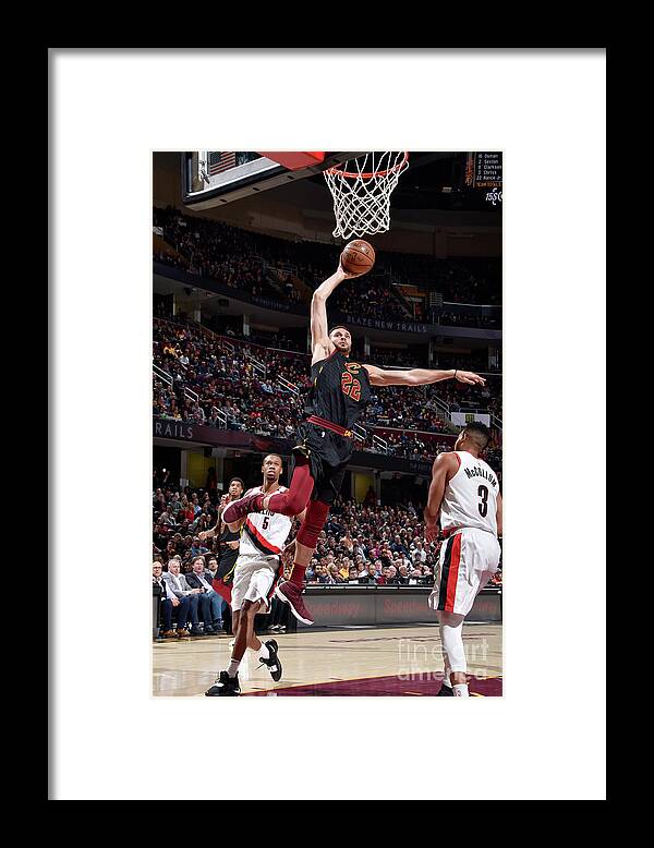 Nba Pro Basketball Framed Print featuring the photograph Larry Nance by David Liam Kyle