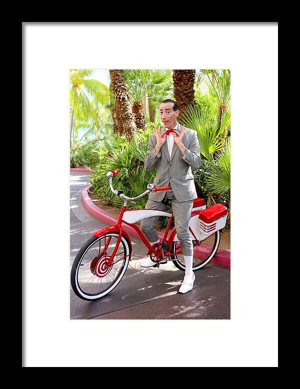 Pee Wee Framed Print featuring the photograph Las Vegas Pee Wee by Iryna Goodall