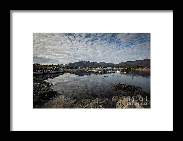 Kabelwag Framed Print featuring the photograph Late Afternoon Reflections by Eva Lechner