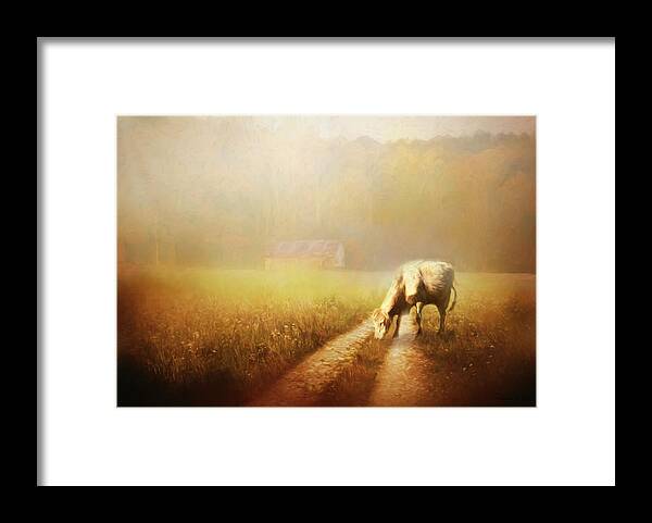 Late Day Calm Framed Print featuring the photograph Late Afternoon Calm by Bellesouth Studio