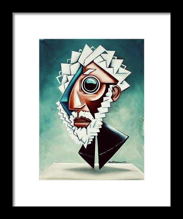 Sonny Rollins Framed Print featuring the painting Late Sonny by Martel Chapman