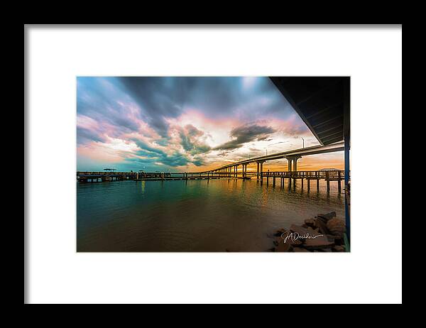 St Augustine Framed Print featuring the photograph Late Winter Sunset by Joseph Desiderio