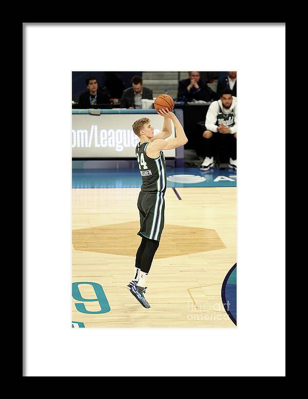 Nba Pro Basketball Framed Print featuring the photograph Lauri Markkanen by Kent Smith