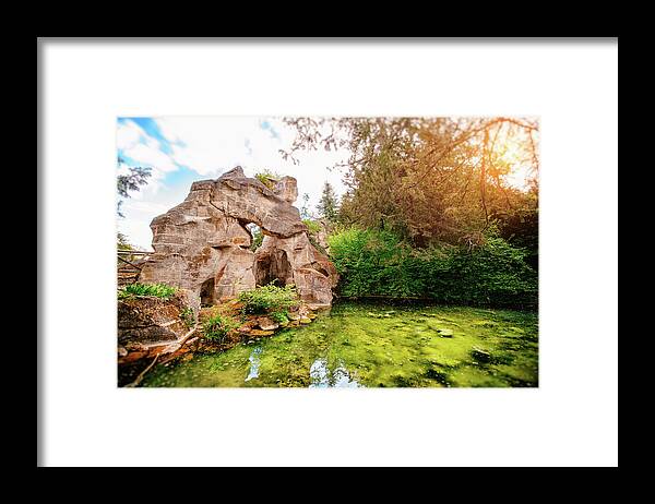 Grand Rocher Framed Print featuring the photograph Le Grand Rocher by Iryna Goodall