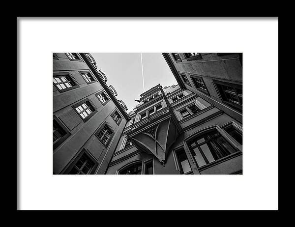 Leipzig Framed Print featuring the photograph Leipsig Germany Street Scene137 by James C Richardson