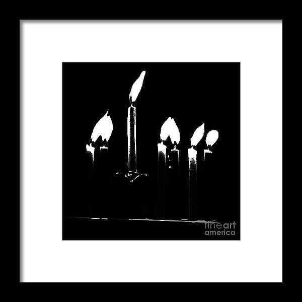 Black And White Framed Print featuring the photograph Let Us Pray by Eileen Gayle