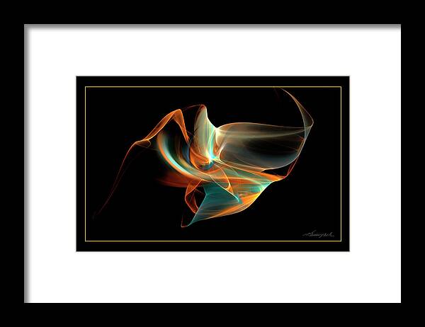 Color Framed Print featuring the photograph Let's Dance by Alan Hausenflock