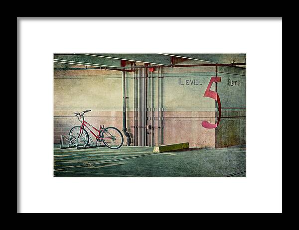 Five Framed Print featuring the photograph Level 5 by Carmen Kern