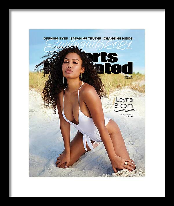 2021 Swimsuit Issue Framed Print featuring the photograph Leyna Bloom Sports Illustrated Swimsuit 2021 cover by Sports Illustrated