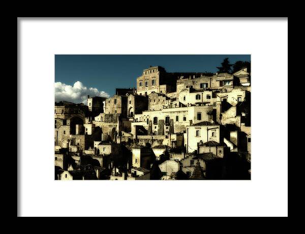 Artistic Rendering Framed Print featuring the photograph Light And Darkness by Elvira Peretsman