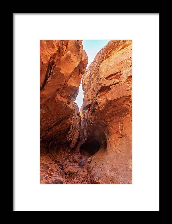 Nevada Framed Print featuring the photograph Light Chamber by James Marvin Phelps