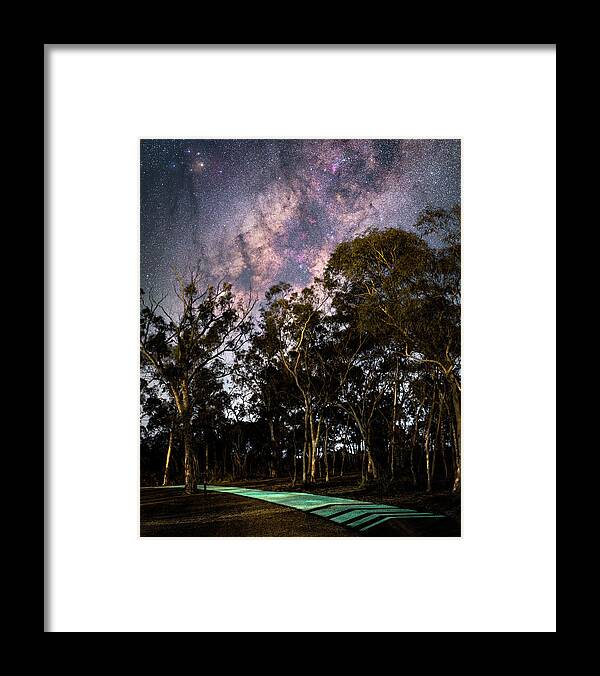 Milky Way Framed Print featuring the photograph Light My Way by Ari Rex