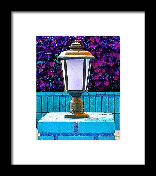 Light Framed Print featuring the photograph Light The Outdoors by Andrew Lawrence