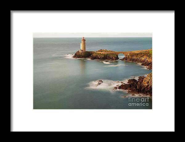 Lighthouse Framed Print featuring the photograph Phare du Petit Minou by Heiko Koehrer-Wagner