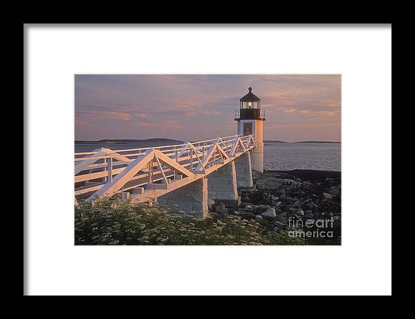 Lighthouse Framed Print featuring the photograph Lighthouse, St George by Kevin Shields