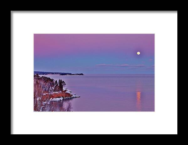  Framed Print featuring the photograph Lilac Luna by Michelle Hauge