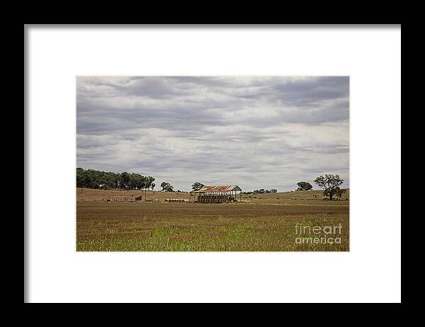 Rural Framed Print featuring the photograph Lilliput Landscape by Linda Lees