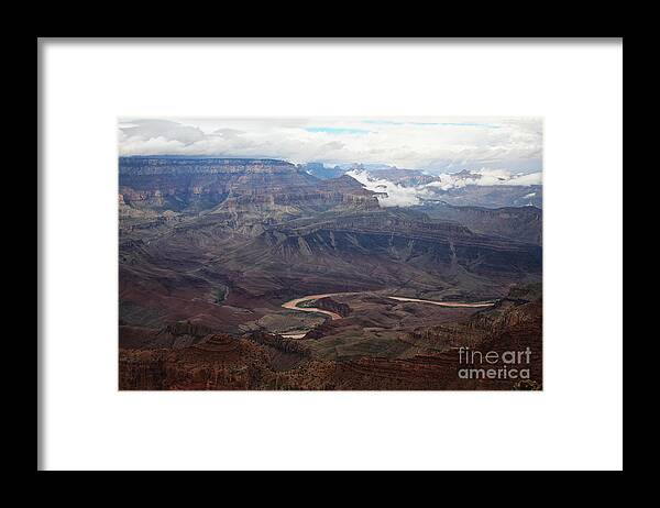 Lipan Point Framed Print featuring the photograph Lipan Point by Timothy Johnson