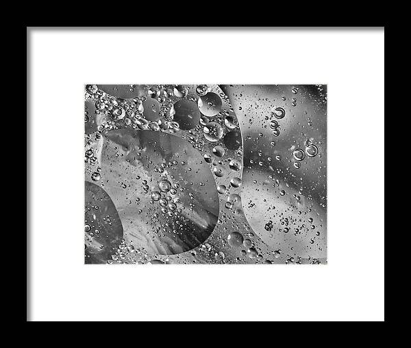 Abstract Framed Print featuring the photograph Liquid Motion by Charles Floyd