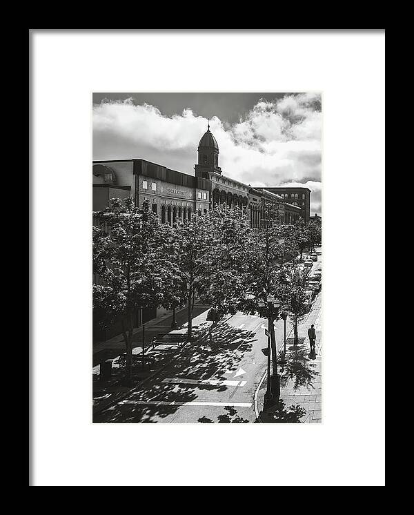 Street Photography Framed Print featuring the photograph Lisbon And Ash by Bob Orsillo