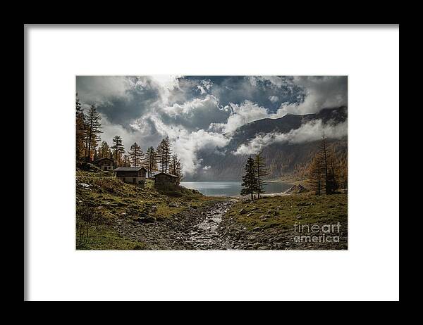 Lake Framed Print featuring the photograph Listen To The Silence by Eva Lechner