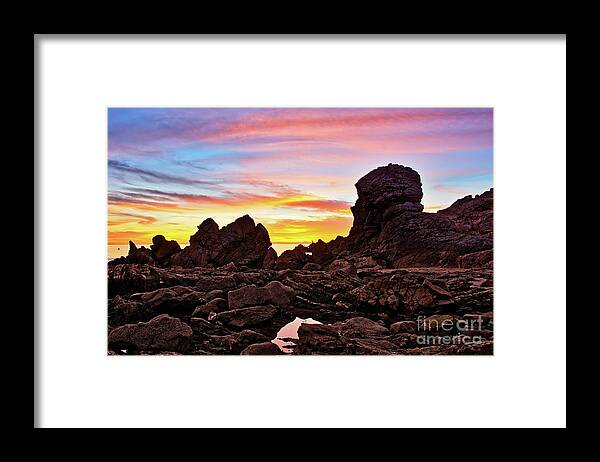 Little Framed Print featuring the photograph Little Corona At Dusk by Eddie Yerkish
