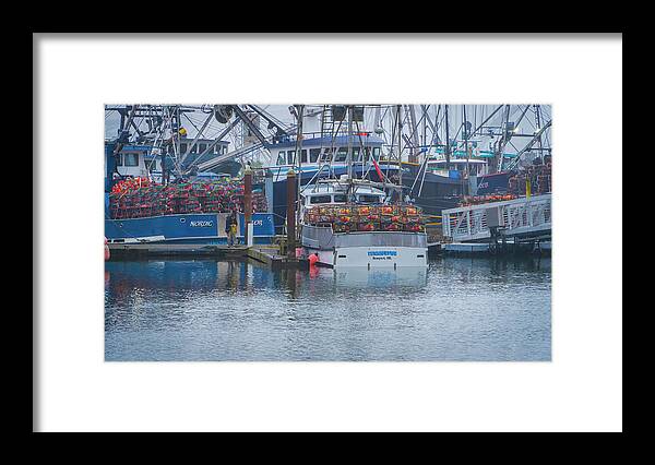 Crab Framed Print featuring the photograph Loaded for Crab by Bill Posner