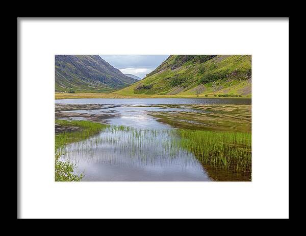 Loch Framed Print featuring the photograph Loch Achtriochtan, Glencoe 1 by Dubi Roman